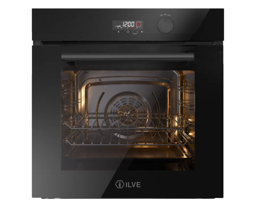 ILVE OV601GL3/BK глянцевый черный (фурн. матовый черный)