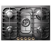 ILVE HCB70CN/MGG матовый графит (фурн. латунь)