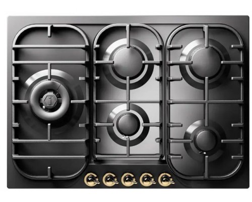 ILVE HCB70SDN/MGG матовый графит (фурн. латунь)