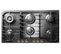 ILVE HCB906CN/MGG матовый графит (фурн. латунь)