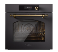 ILVE Nostalgie OV601NL3/MGG матовый графит (фурн. латунь)