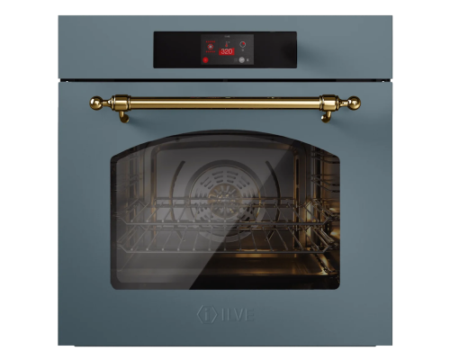 ILVE Nostalgie OV601NTPY/BGG серо-голубой (фурн.латунь)