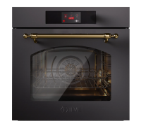 ILVE Nostalgie OV601NTPY/MGG матовый графит (фурн.латунь)