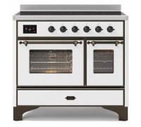 ILVE MDI106NE3/WHB белый (фурн. бронза)