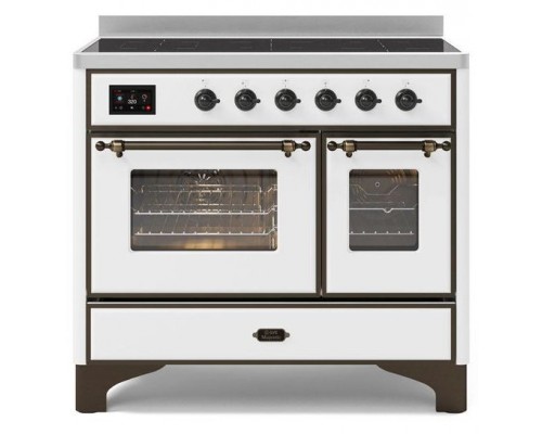 ILVE MDI106NE3/WHB белый (фурн. бронза)