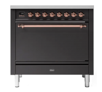 ILVE P09PDQNE3/MGP матовый графит (фурн. медь)
