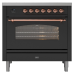 ILVE P09PNE3/MGP матовый графит (фурн. медь)