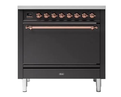 ILVE P09PQNE3/MGP матовый графит (фурн. медь)