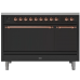 ILVE P127DQNE3/MGP матовый графит (фурн. медь)
