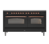 ILVE P15FSNE3/MGP матовый графит (фурн. медь)