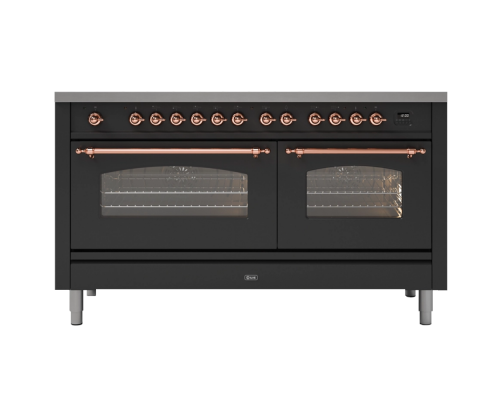 ILVE P15FSNE3/MGP матовый графит (фурн. медь)