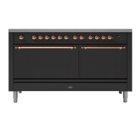 ILVE P15FSQNE3/MGP матовый графит (фурн. медь)