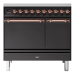 ILVE PD09IDQNE3/MGP матовый графит (фурн. медь)