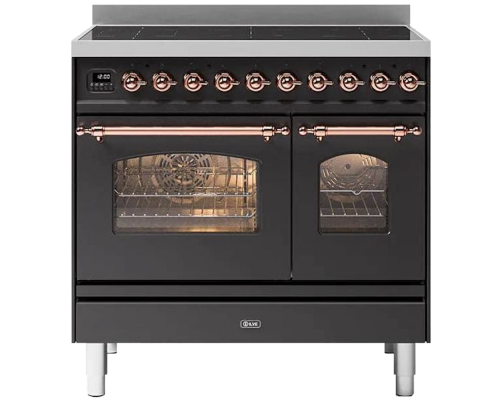 ILVE PDI096NE3/MGP матовый графит (фурн. медь)
