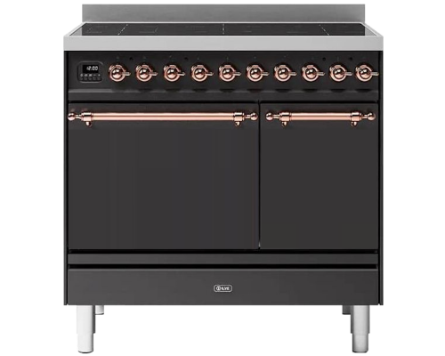 ILVE PDI096QNE3/MGP матовый графит (фурн. медь)