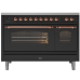 ILVE P127NE3/MGP матовый графит (фурн. медь)