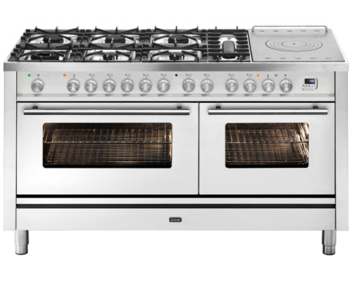 ILVE P15SDWE3/SS нержавеющая сталь (фурн. сатинированная сталь)