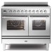 ILVE PDI106WE3/SS нержавеющая сталь (фурн. сатинированная сталь)