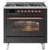 ILVE  P366DDNSY матовый графит (фурн. медь)