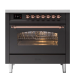ILVE  P36FDDNSY матовый графит (фурн. медь)