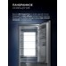 Lex LBI193.3ID Grey холодильник двухкамерный встраиваемый с инвертором