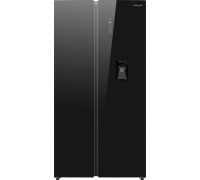 Weissgauff WSBS 590 Inverter NoFrost Water Dispenser Black Glass