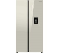 Weissgauff WSBS 590 Inverter NoFrost Water Dispenser Beige Glass