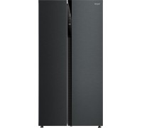 Weissgauff WSBS 550 Inverter NoFrost Dark Grey