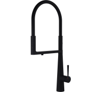 Rivelato ETERNA U-обр. гибкий излив с краном питьевой воды D-35мм nero
