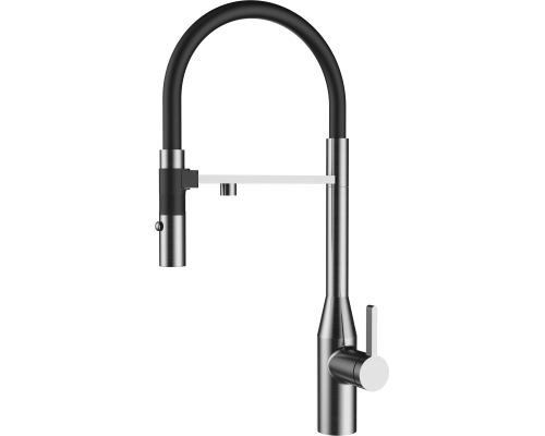 Rivelato ALMARA U-обр. гибкий излив с краном питьевой воды D-35мм brushed
