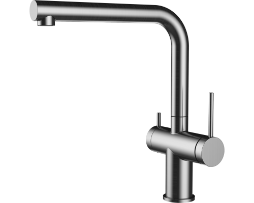 Rivelato BRENTA Г-обр. с краном питьевой воды D-35мм brushed