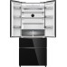 Weissgauff WFD 450 Built-in Inverter NoFrost Black Glass
