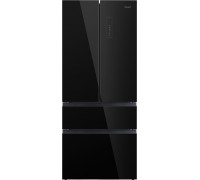 Weissgauff WFD 450 Built-in Inverter NoFrost Black Glass