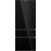 Weissgauff WFD 450 Built-in Inverter NoFrost Black Glass