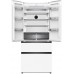 Weissgauff WFD 450 Built-in Inverter NoFrost White Glass