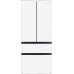 Weissgauff WFD 450 Built-in Inverter NoFrost White Glass