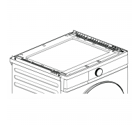 Lex Shelf MAGNA WH (соединительная панель)