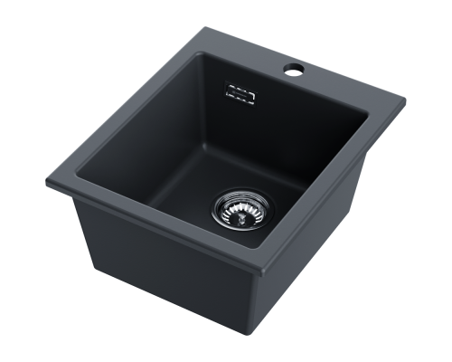Omoikiri Omishima 41-BL Matt Natceramic/черный матовый