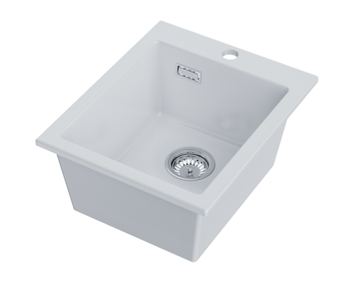 Omoikiri Omishima 41-WH Glossy Natceramic/белый глянцевый