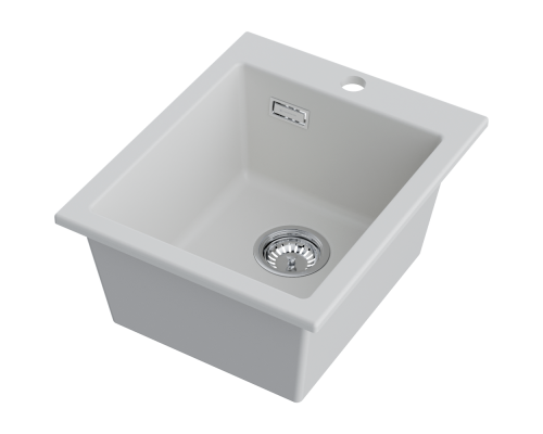 Omoikiri Omishima 41-WH Matt Natceramic/белый матовый