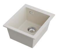 Omoikiri Omishima 41-U-CR Matt Natceramic/cream матовый