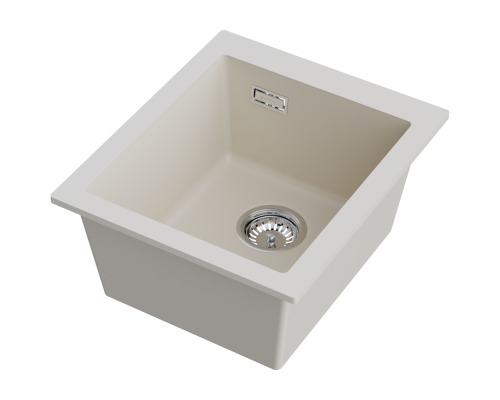 Omoikiri Omishima 41-U-CR Matt Natceramic/cream матовый