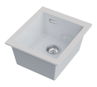 Omoikiri Omishima 41-U-WH Glossy Natceramic/белый глянцевый