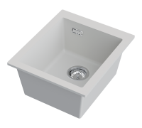 Omoikiri Omishima 41-U-WH Matt Natceramic/белый матовый