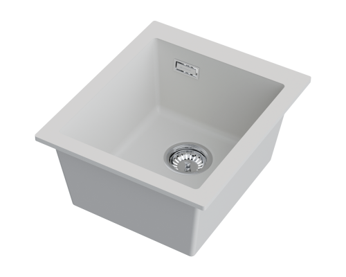 Omoikiri Omishima 41-U-WH Matt Natceramic/белый матовый