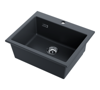 Omoikiri Omishima 60-BL Matt Natceramic/черный матовый