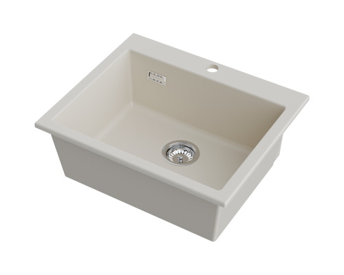 Omoikiri Omishima 60-CR Matt Natceramic/cream матовый