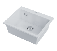 Omoikiri Omishima 60-WH Glossy Natceramic/белый глянцевый