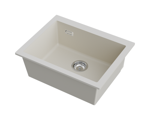 Omoikiri Omishima 60-U-CR Matt Natceramic/cream матовый