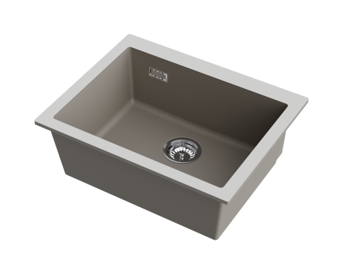 Omoikiri Omishima 60-U-DG Matt Natceramic/dust grey матовый